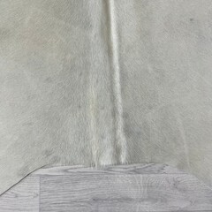 Koeienhuid zwart wit creme 250x235cm