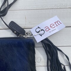 Tas Gemma springbok navy blue 29x23cm