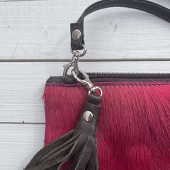 Tas Gemma springbok roze 29x23cm