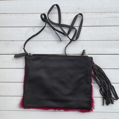 Tas Gemma springbok roze 29x23cm