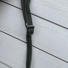 Tas Gemma springbok donker groen 29x23cm