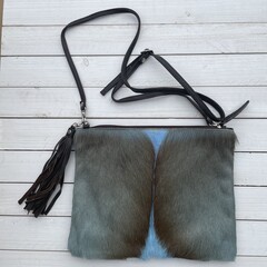 Tas Gemma springbok baby blauw 29x23cm