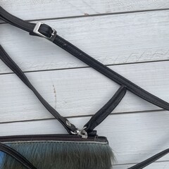 Tas Gemma springbok baby blauw 29x23cm