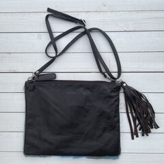 Tas Gemma springbok baby blauw 29x23cm