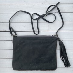 Tas Gemma springbok grijs 29x23cm