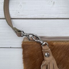 Tas Gemma springbok oker 29x23cm