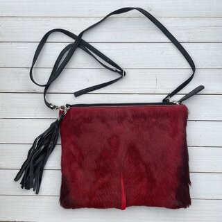 Tas Gemma springbok rood 29x23cm