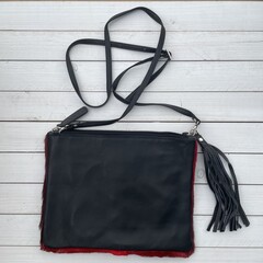 Tas Gemma springbok rood 29x23cm