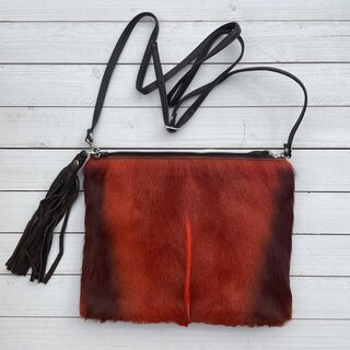 Tas Gemma springbok oranje 29x23cm