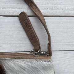 Tas Mickey springbok natural 25x20cm