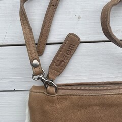 Tas Mickey springbok natural 25x20cm