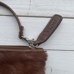 Tas Mickey springbok bruin 25x20cm