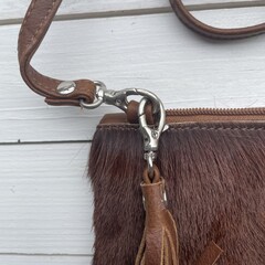 Tas Mickey springbok bruin 25x20cm