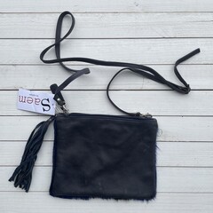 Tas Mickey springbok donker blauw (navy) 25x20cm