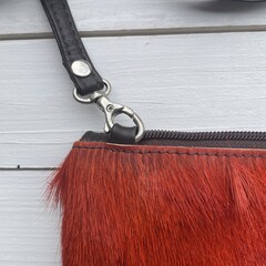 Tas Mickey springbok rood 25x20cm