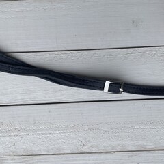 Tas Mickey koeienhuid (Nguni) struisvogel wit blauw/groen 25x20cm