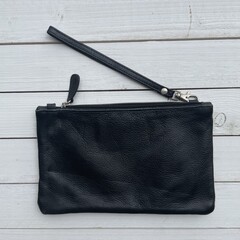 Tas Carol Koeienhuid leopard print 23x15cm