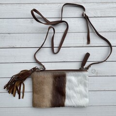 Tas Carol springbok natural 23x15cm