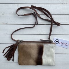 Tas Carol springbok natural 23x15cm
