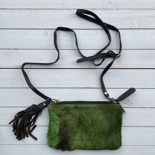Tas Carol Springbok licht groen 23x15cm
