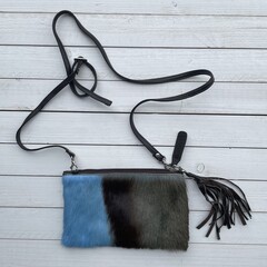 Tas Carol Springbok baby blauw 23x15cm