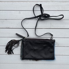 Tas Carol Springbok baby blauw 23x15cm