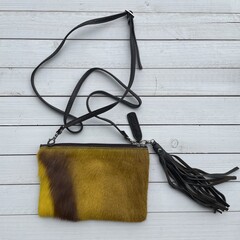 Tas Carol Springbok geel 23x15cm