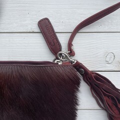 Tas Carol Springbok wine 23x15cm