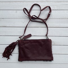 Tas Carol Springbok wine 23x15cm