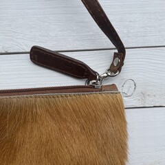 Tas Carol Springbok oker 23x15cm