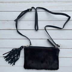 Tas Carol Springbok dark wine 23x15cm