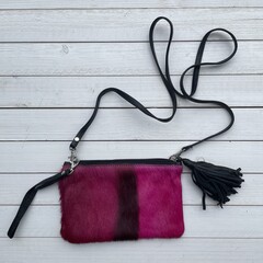 Tas Carol Springbok Roze 23x15cm