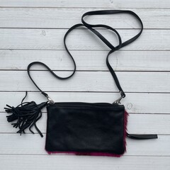 Tas Carol Springbok Roze 23x15cm