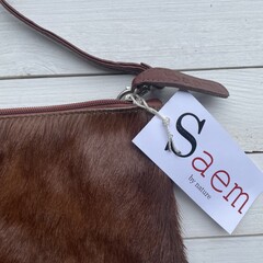 Tas Carol Springbok bruin 23x15cm