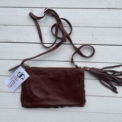 Tas Carol Springbok bruin 23x15cm