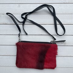 Tas Carol Springbok rood 23x15cm