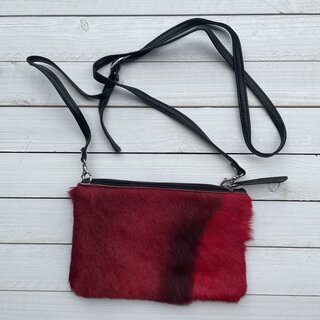 Tas Carol Springbok rood 23x15cm