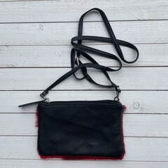 Tas Carol Springbok rood 23x15cm