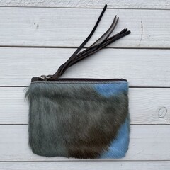 Tas Kim Springbok baby blauw 16x12cm