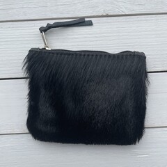 Tasje Issy springbok zwart 12x9cm