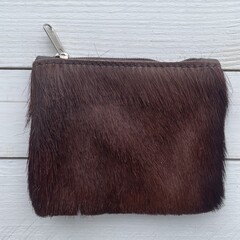 Tasje Issy springbok bruin 12x9cm