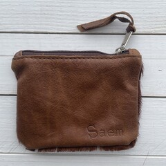 Tasje Issy springbok bruin 12x9cm