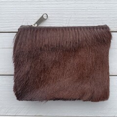 Tasje Issy springbok bruin 12x9cm