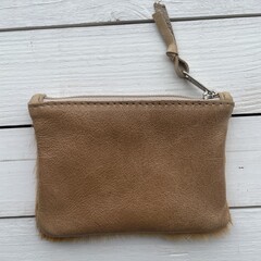 Tasje Issy springbok oker 12x9cm