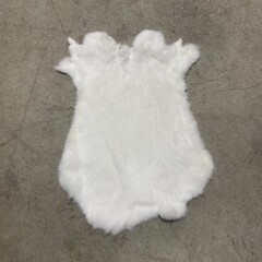 Konijnenvachten wit L45-50 x B30-40cm