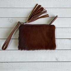 Tas Ann springbok bruin 20x14cm