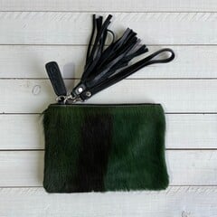 Tas Ann springbok donker groen 20x14cm - 2