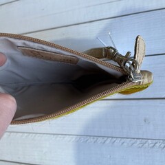 Tas Ann springbok geel 20x14cm