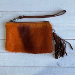 Tas Ann springbok oranje 20x14cm