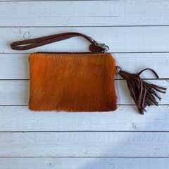 Tas Ann springbok oranje 20x14cm